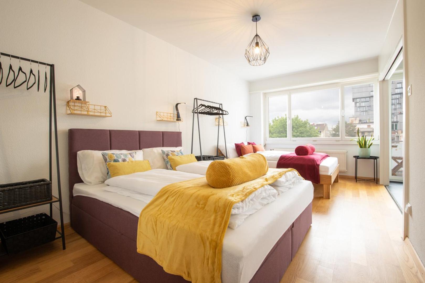 Special Modern Lisa Apartment Basel, Bahnhof Grossbasel 10-Star Bagian luar foto