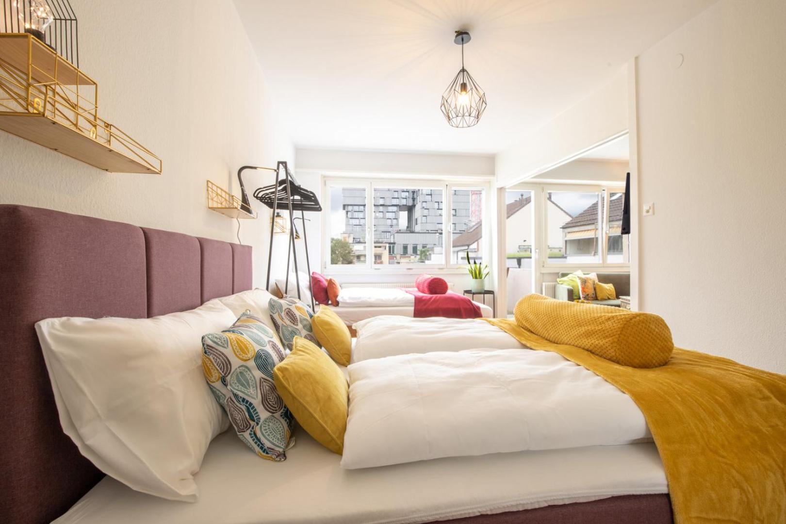 Special Modern Lisa Apartment Basel, Bahnhof Grossbasel 10-Star Bagian luar foto